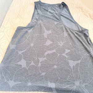 Gray Nobull women’s L  Floral Tank Top